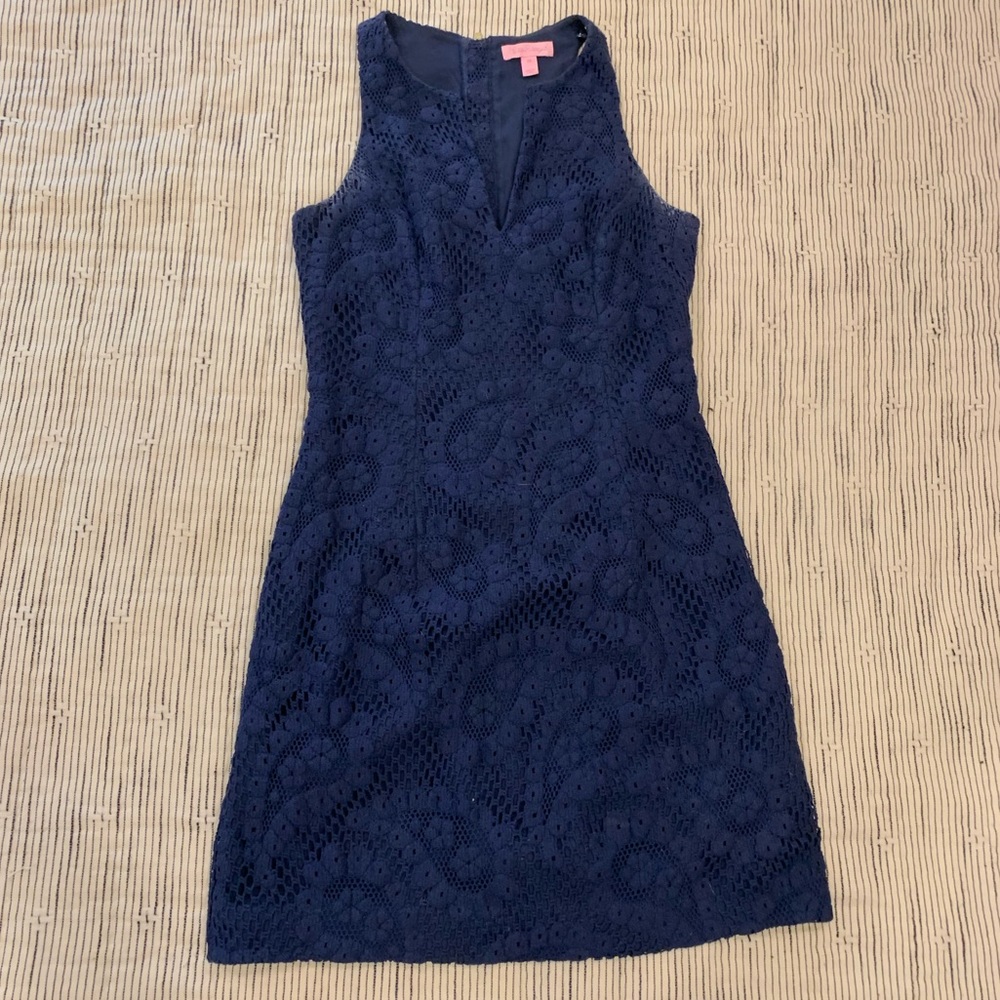 Lilly Pulitzer paisley lace dress